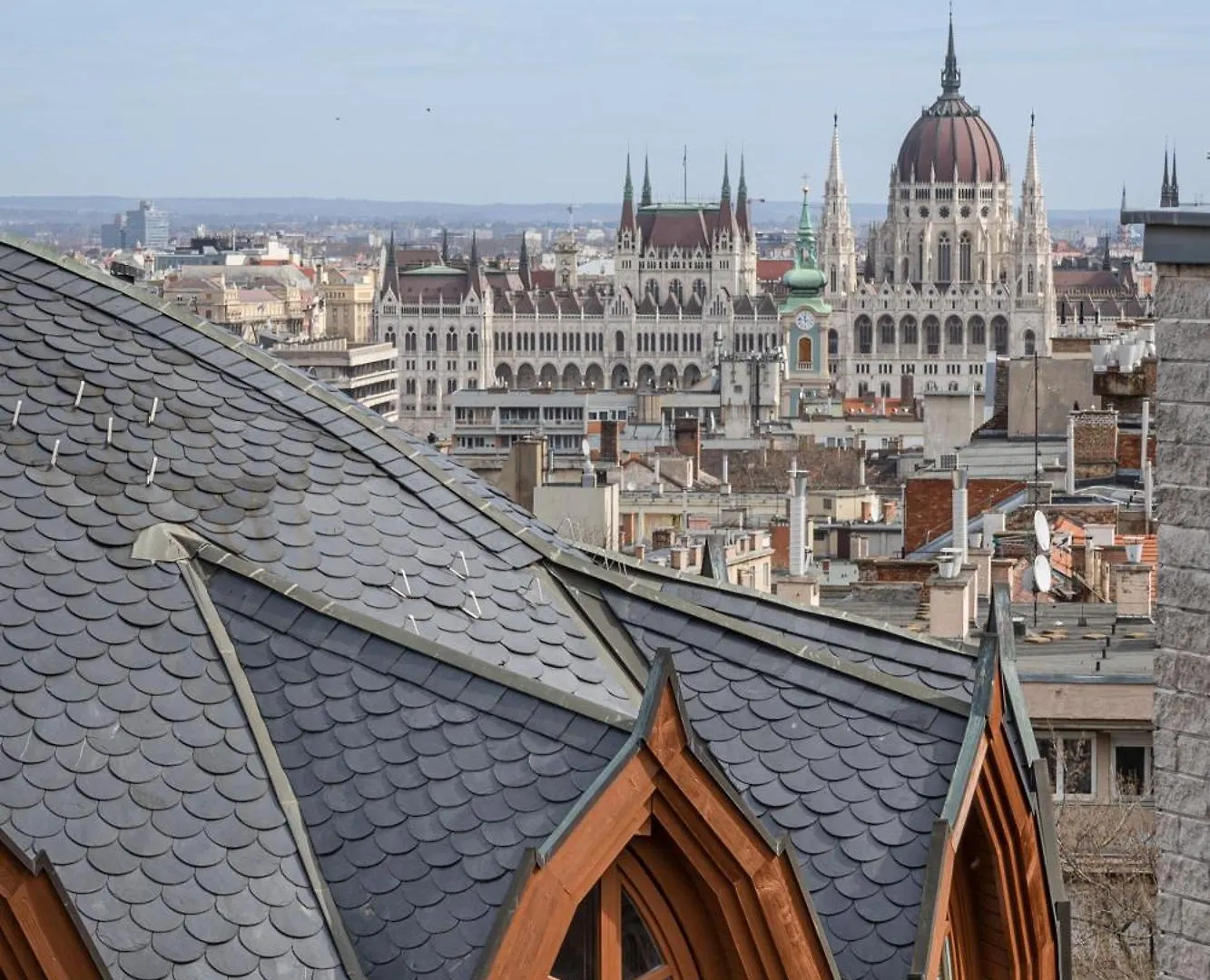 Spacious Rooftop Home With Parliament&Danube View Budapest Hungary